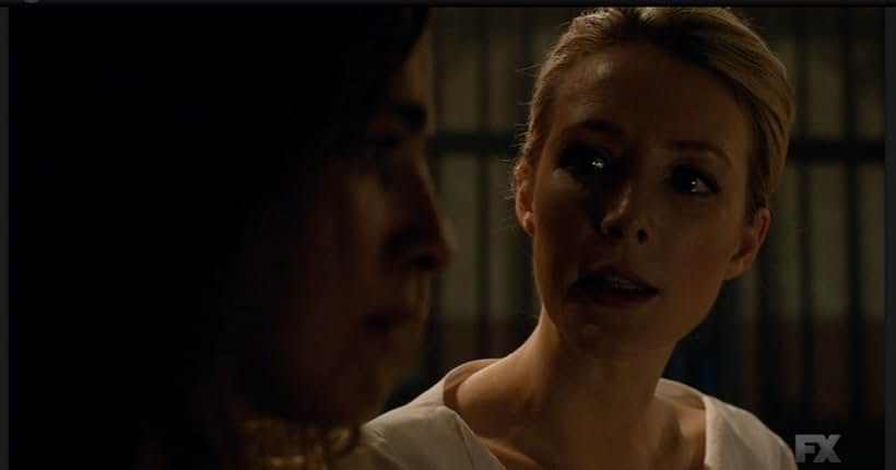 Jennifer Finnigan and Melia Kreiling in Tyrant (2014)