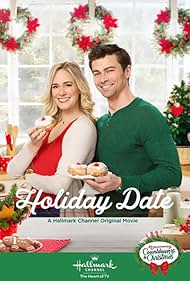 Brittany Bristow and Matt Cohen in Holiday Date (2019)