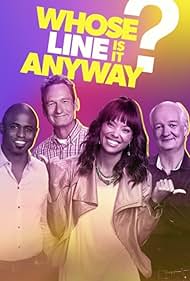 Wayne Brady, Colin Mochrie, Ryan Stiles, and Aisha Tyler in Whose Line Is It Anyway? (2013)