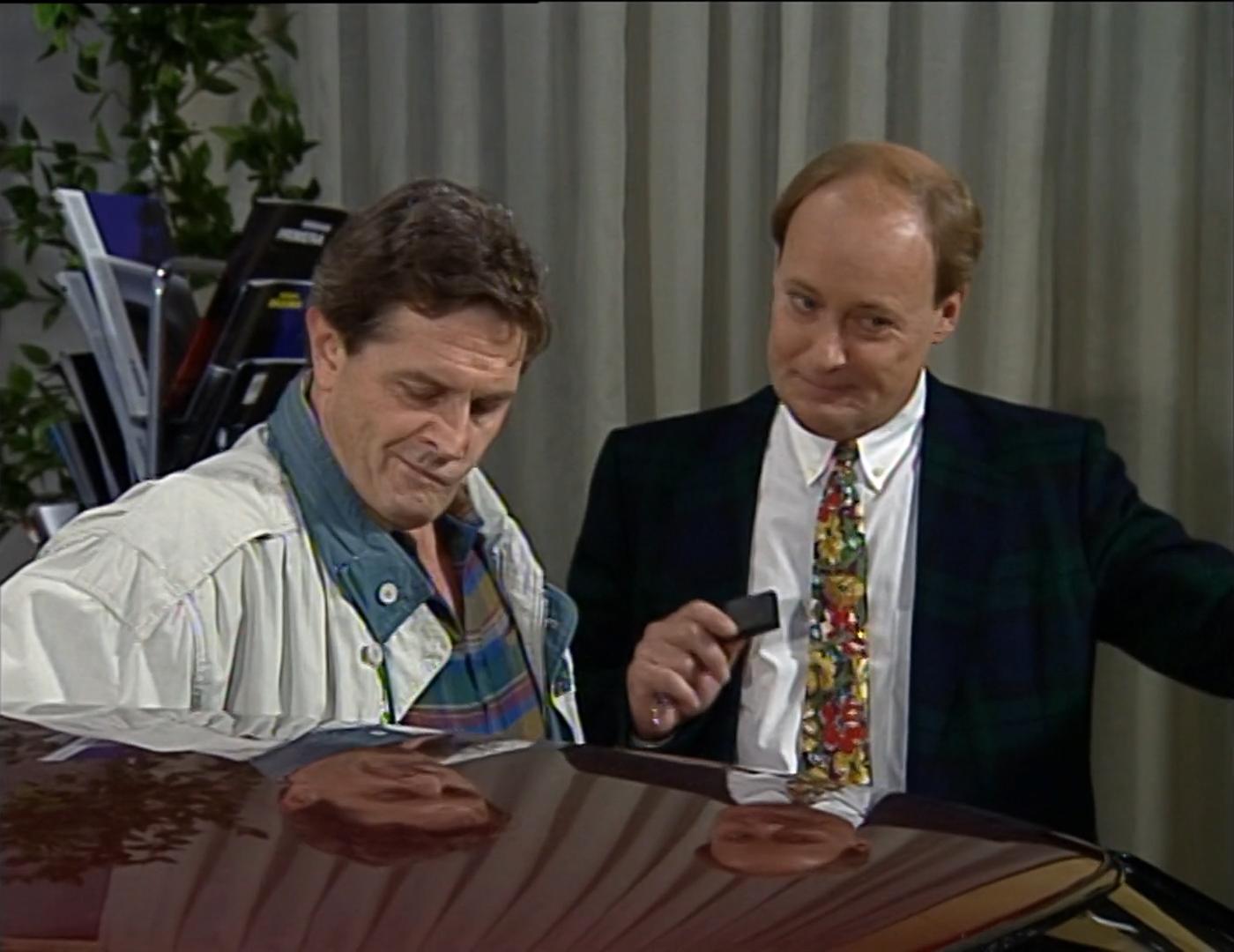 Per Eggers and Allan Svensson in Svensson Svensson (1994)