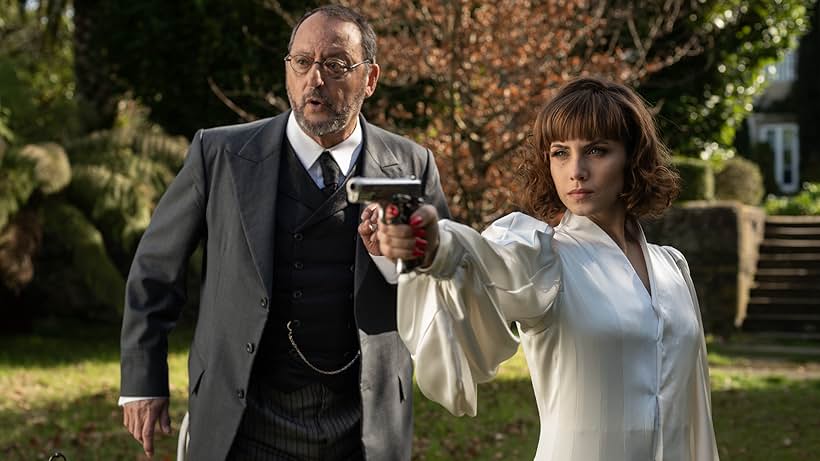 Jean Reno and Aura Garrido in A Private Affair (2022)