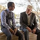 Ron Perlman and Andre Royo in Hand of God (2014)