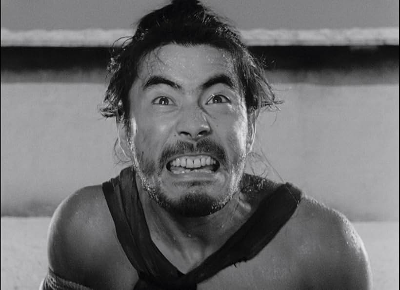 Toshirô Mifune in Rashomon (1950)