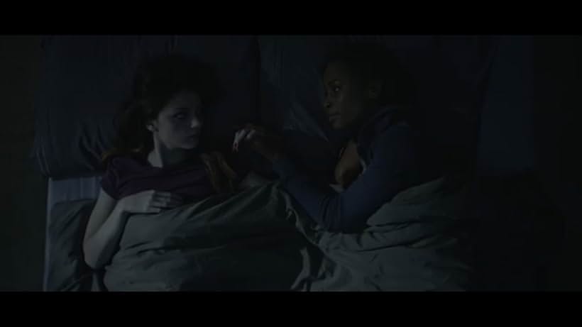 Still of Jessica Clement and Keeya King from The Wait