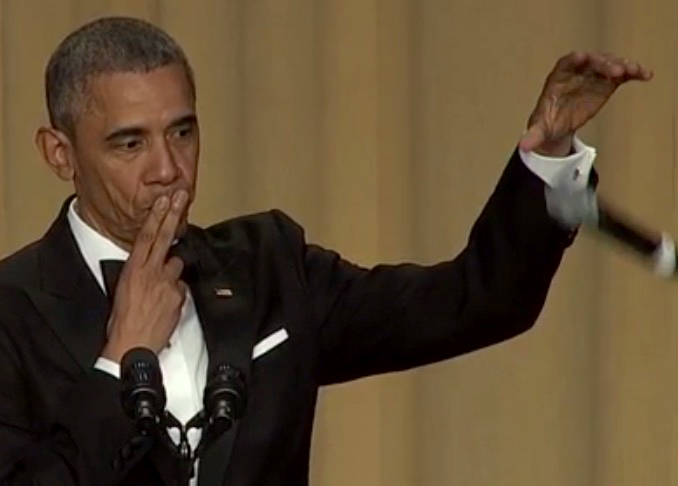 Barack Obama in 2016 White House Correspondents' Association Dinner (2016)