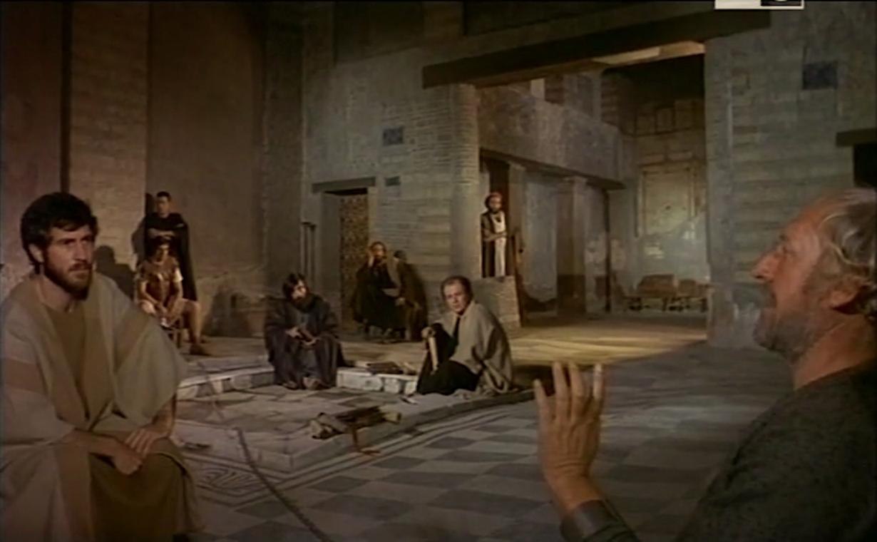 Brizio Montinaro and Georges Wilson in ...E di Shaul e dei sicari sulle vie da Damasco (1973)