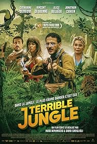 Catherine Deneuve, Jonathan Cohen, Alice Belaïdi, and Vincent Dedienne in Terrible Jungle (2020)