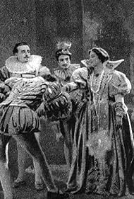 Pierre Finaly, Roger San Juana, Gina Manès, Pierre Almette, and Ralph Royce in La dame de Monsoreau (1923)