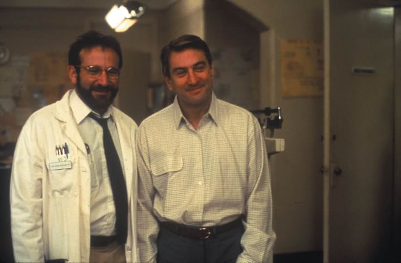 Robert De Niro and Robin Williams in Awakenings (1990)