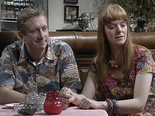 Julia Office and Mark Williams in Harry Enfield and Chums (1994)