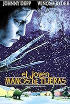 El joven manos de tijera