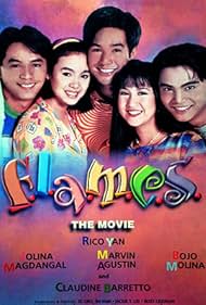 Khryss Adalia, Marvin Agustin, Claudine Barretto, Joyce Bernal, Jerry Lopez Sineneng, Jolina Magdangal, Jan Marini, Bojo Molina, Gerard Pizarras, Shaira Mella Salvador, Malou N. Santos, Vehnee Saturno, Archie Ventosa, Rico Yan, John Lapus, Neil Daza, Richard Quan, Gil Morales, Kaye Abad, JR Herrera, CJ Tolentino, Joshua Zamora, Mari Mariano, Chesca Garcia, Susan Corpuz, Gloria Garcia, Mike Jacinto, Derek Carmona, Sabrina James, Anna Leah Dilaga, and Nikkoel Cortez in Flames: The Movie (1997)