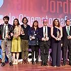Ana Belén, Isabel Coixet, Núria Prims, Thierry Frémaux, David Verdaguer, Carlos Marques-Marcet, and Carla Simón at an event for 62 premis Sant Jordi de cinematografia (2018)