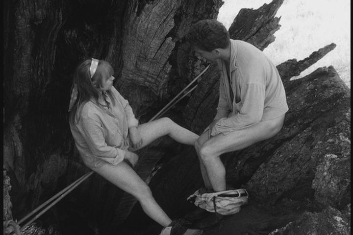 Börje Ahlstedt and Lena Nyman in I Am Curious (Yellow) (1967)