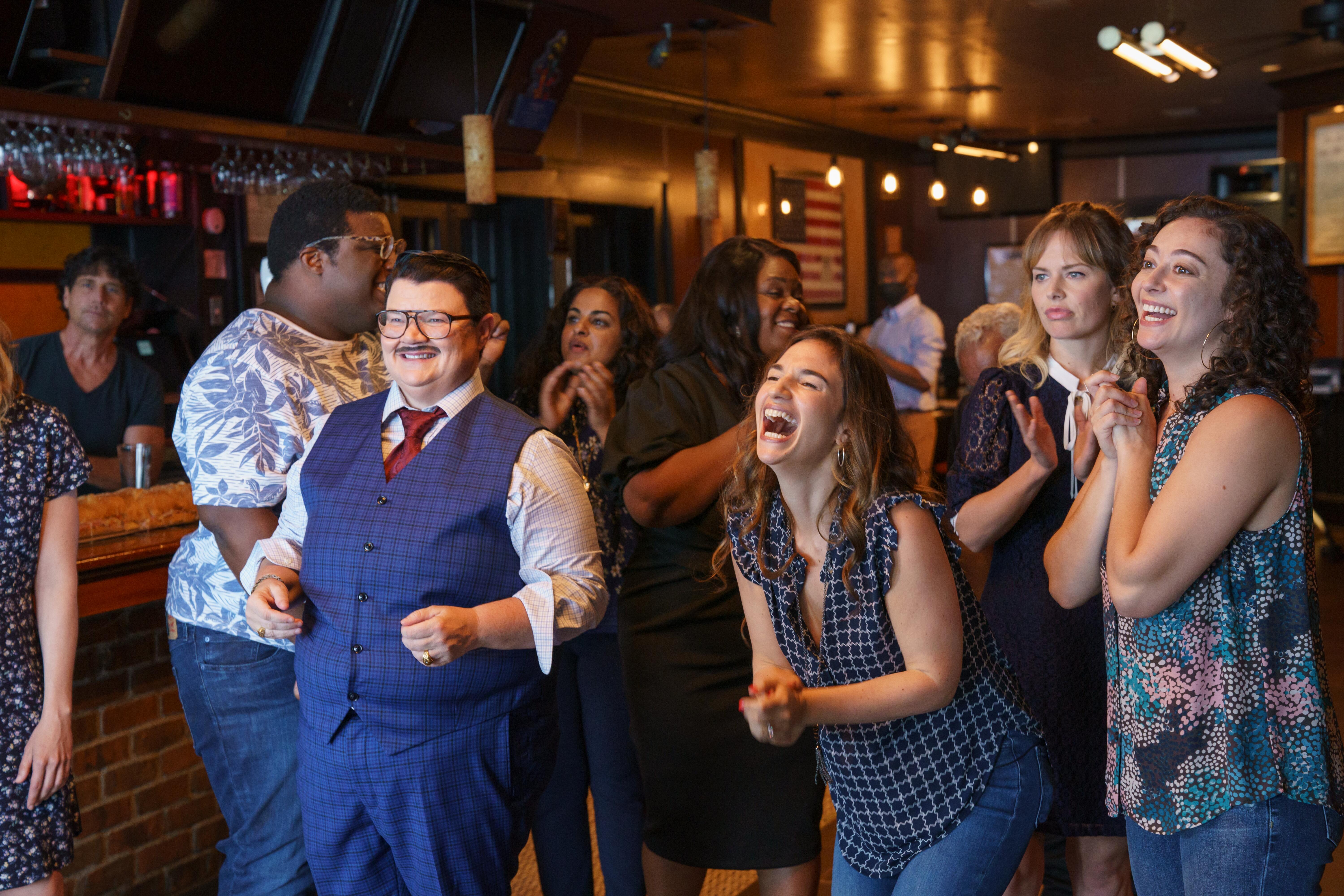 Murray Hill, Arielle Siegel, Rosebud Baker, Sas Goldberg, and Larry Owens in Life & Beth (2022)