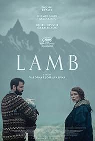 Hilmir Snær Guðnason and Noomi Rapace in Lamb (2021)