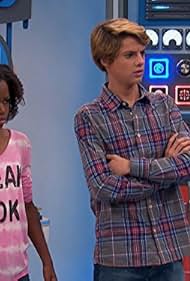 Riele Downs and Jace Norman in Henry Danger (2014)