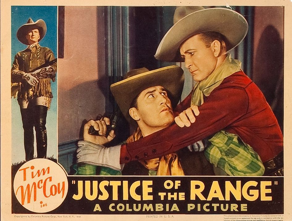 Tim McCoy and Jack Rutherford in Justice of the Range (1935)