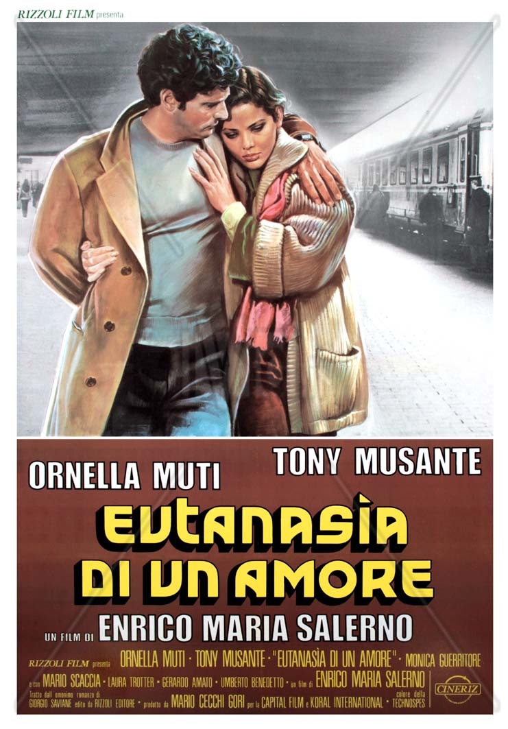 Ornella Muti and Tony Musante in Eutanasia di un amore (1978)