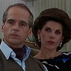 Jeremy Irons and Christine Baranski in Reversal of Fortune (1990)
