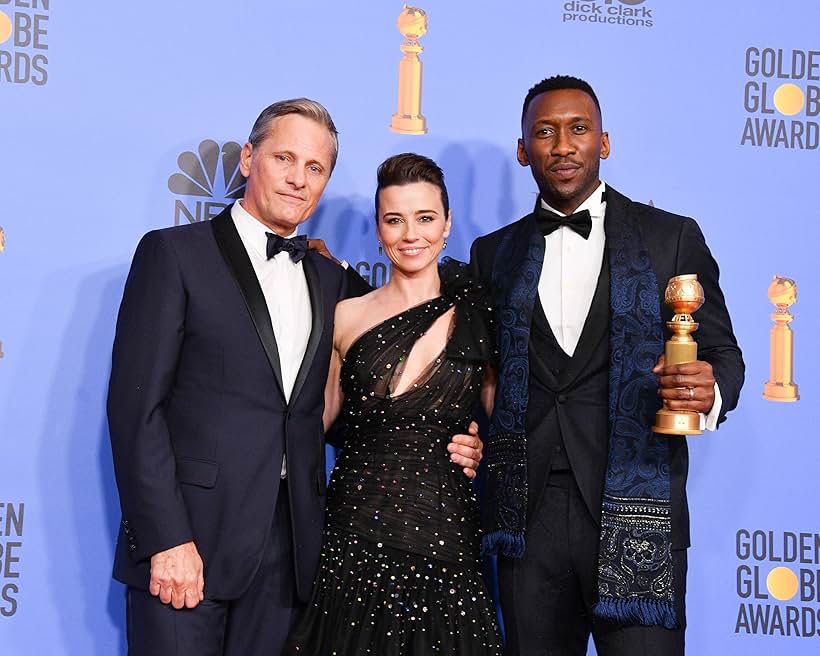 Viggo Mortensen, Linda Cardellini, and Mahershala Ali at an event for Green Book (2018)