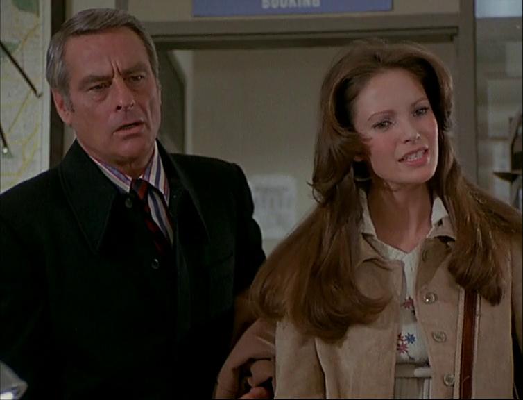 Jaclyn Smith and Robert Webber in McCloud (1970)