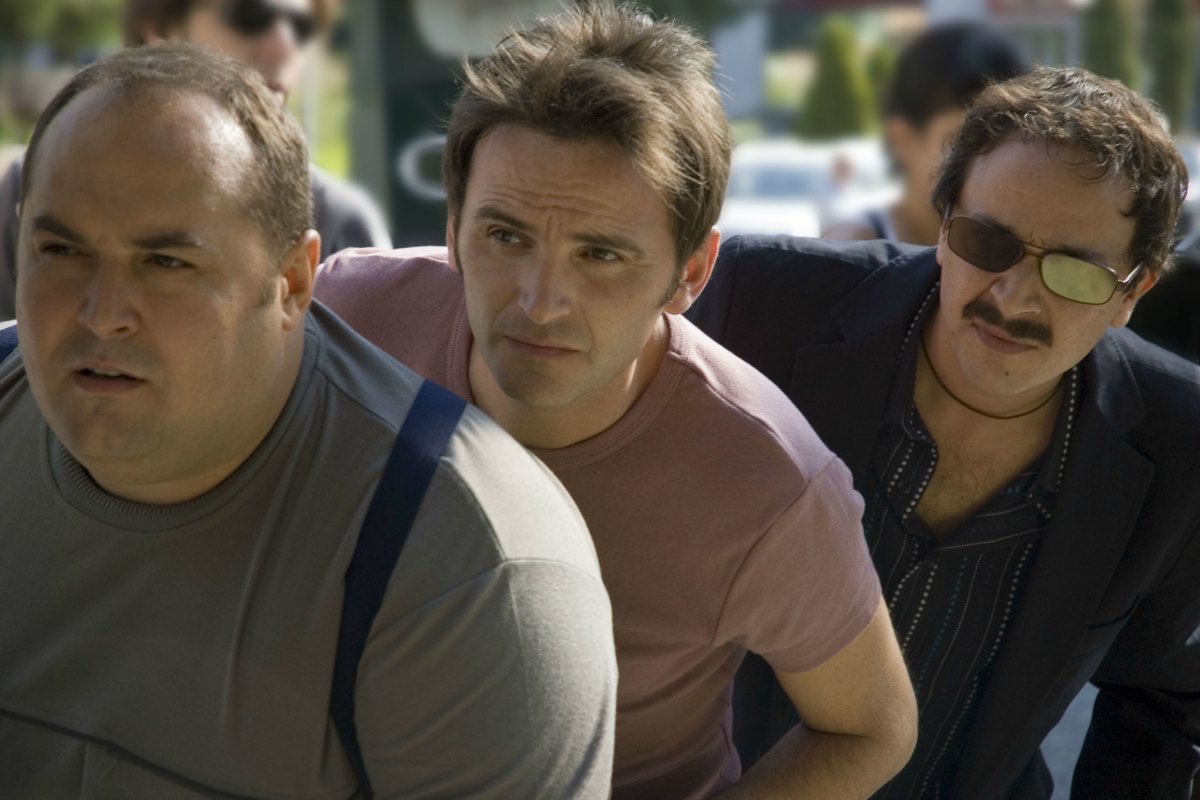 Luis Callejo, Juanma Cifuentes, and Fernando Tejero in El club de los suicidas (2007)