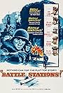 William Bendix, Richard Boone, Keefe Brasselle, William Leslie, and John Lund in Battle Stations (1956)