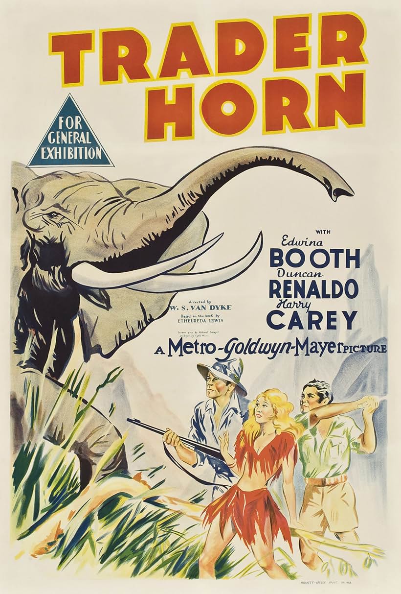 Harry Carey, Edwina Booth, and Duncan Renaldo in Trader Horn (1931)