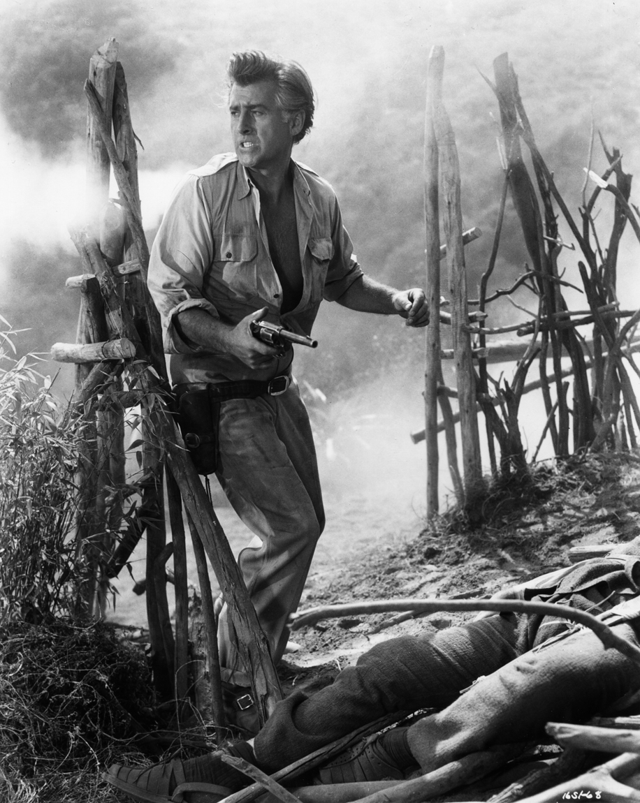 Stewart Granger in Green Fire (1954)