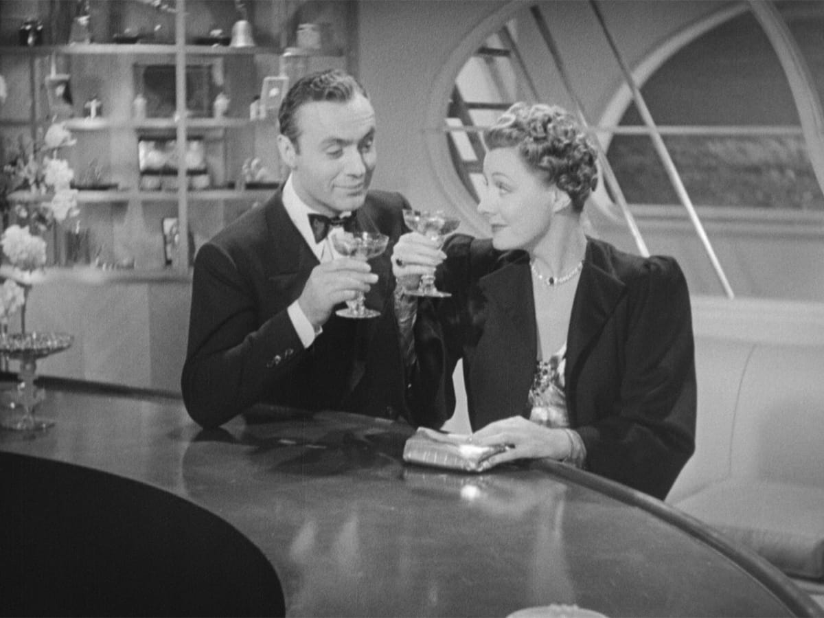 Charles Boyer and Irene Dunne in Love Affair (1939)