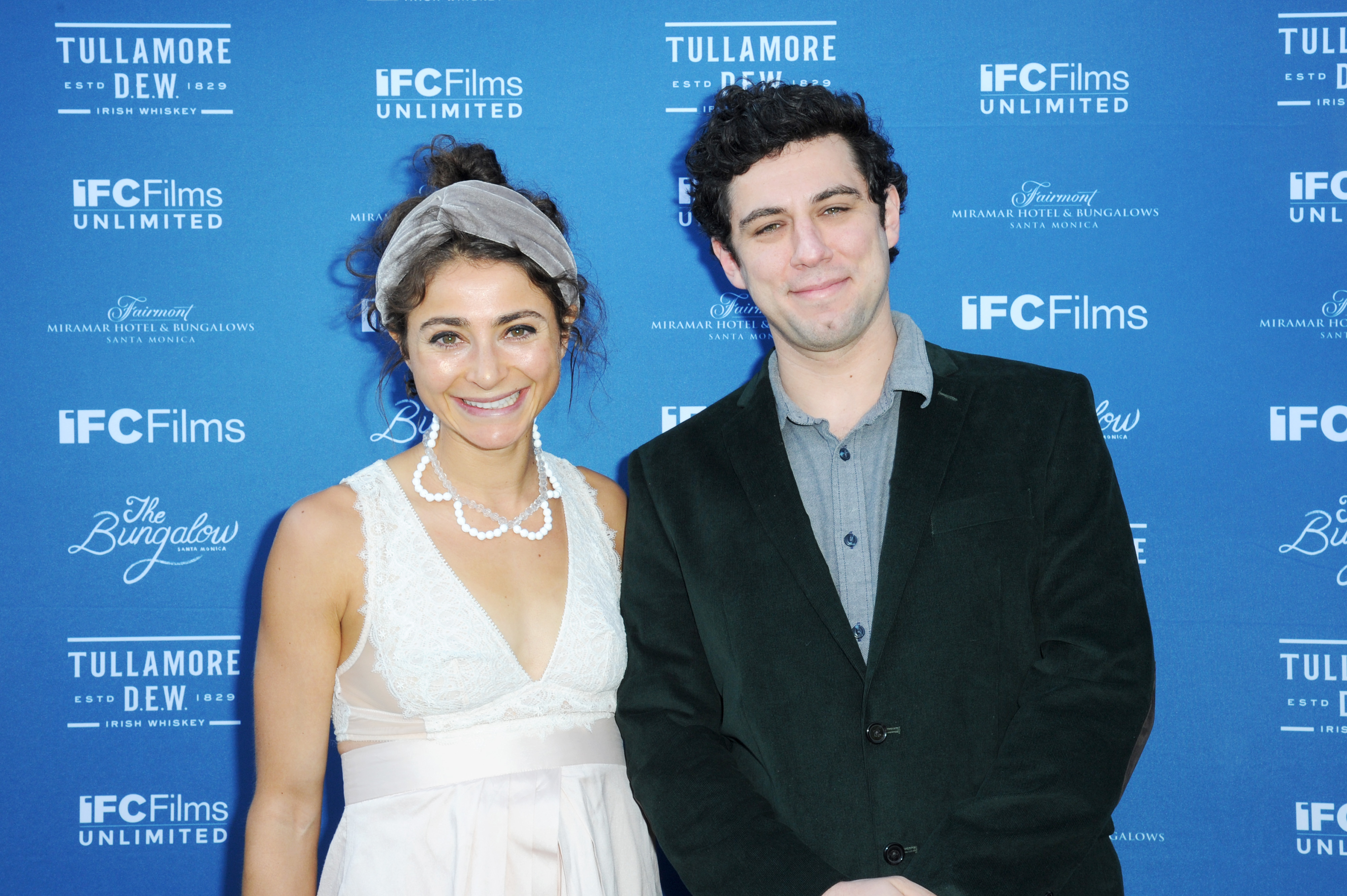 Jeremy Teicher and Alexi Pappas at an event for 35th Film Independent Spirit Awards (2020)