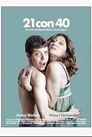 Chiqui Fernández and Javier Bódalo in 21 con 40 (2014)