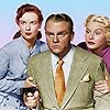 James Cagney, Helena Carter, and Barbara Payton in Kiss Tomorrow Goodbye (1950)