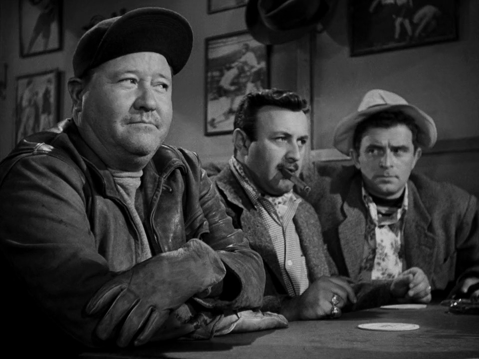 Lee J. Cobb, Jack Oakie, and George Tyne in Thieves' Highway (1949)