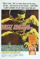 Dana Andrews and Betty Hutton in Spring Reunion (1956)