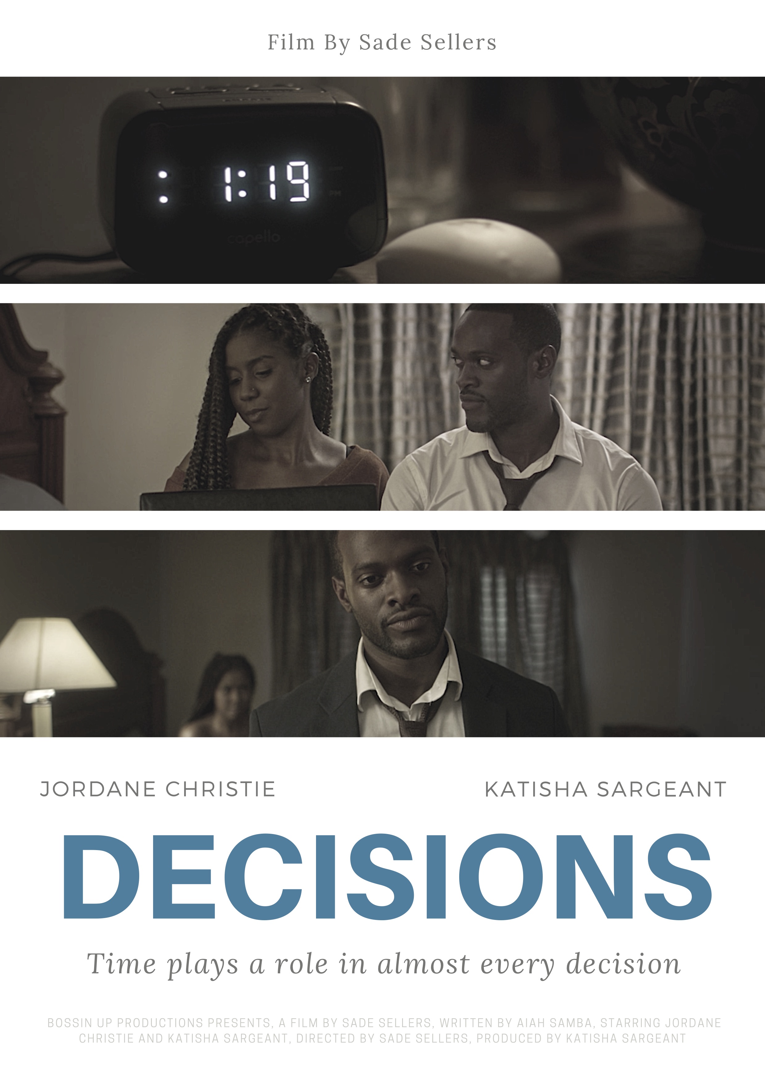 Jordane Christie and Katisha Sargeant in Decisions (2022)