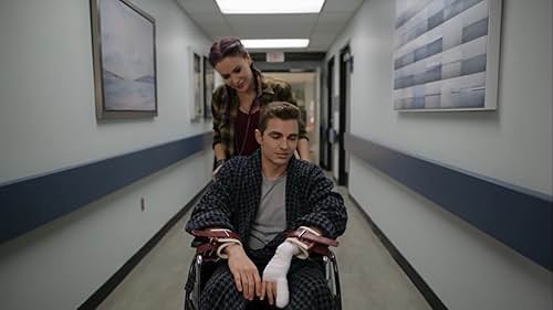 Alyssa Milano and Dave Franco in The Now (2021)