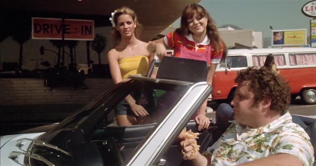 Kirsten Baker, Stephen Furst, and Deborah Richter in Midnight Madness (1980)