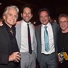 Michael Douglas, Louis D'Esposito, and Paul Rudd