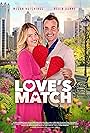 Robin Dunne and Megan Hutchings in Love's Match (2021)