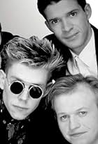 Phil Gould, Mark King, Mike Lindup, Level 42, and Rowland Gould