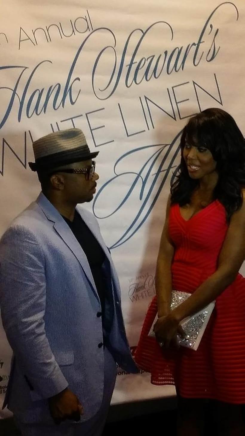 Markina Brown & Carl Payne at Switching Lanes Premiere (2015)