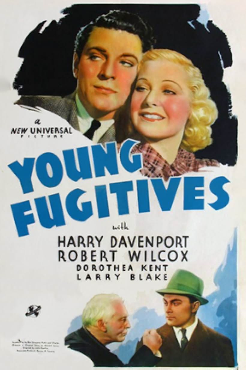 Harry Davenport, Larry J. Blake, Dorothea Kent, and Robert Wilcox in Young Fugitives (1938)