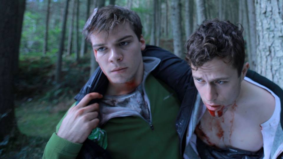 Still of Ojan and Joel Wood from "Dead or Alive"