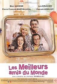 Pascale Arbillot, Léa Drucker, Marc Lavoine, and Pierre-François Martin-Laval in Les meilleurs amis du monde (2010)