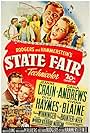 Dana Andrews, Jeanne Crain, Fay Bainter, Vivian Blaine, Dick Haymes, and Charles Winninger in State Fair (1945)