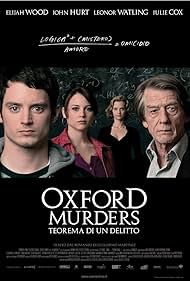 John Hurt, Elijah Wood, Julie Cox, and Leonor Watling in Oxford Murders - Teorema di un delitto (2008)