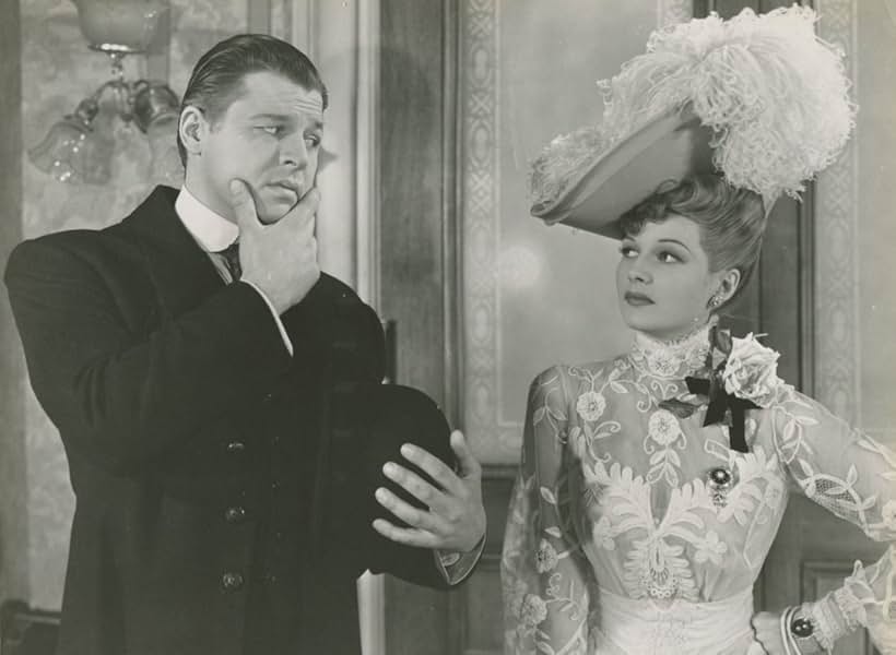 Rita Hayworth and Jack Carson in The Strawberry Blonde (1941)