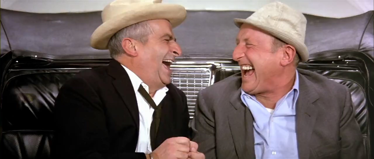 Louis de Funès and Bourvil in The Sucker (1965)